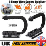 Pro Video Stabilizer Camera DSLR Handle Grip Rig Steadicam Gimbal For Camcorder