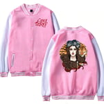 CAFINI Singer Print Jacket Sweatshirt Actor Lana Del Rey Print Jacket Student Youth Street Hip Hop Clothing (XS-3XL)