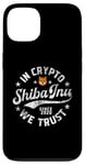 Coque pour iPhone 13 Pièce Shiba Inu dans Crypto Nous faisons confiance à Token Crypto