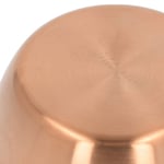 (Rose Gold) Bowl Soup Bowl Stainless Steel Simple Design Anti Scalding