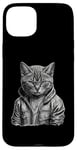 Coque pour iPhone 15 Plus American Shorthair Cat Thug Cat Gangster Cat Gangster Life