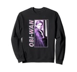 Star Wars Obi-Wan Kenobi Purple Hue Portrait Sweatshirt