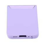 &eacute;Tui &agrave; Rabat Pour T&eacute;L&eacute;Phone, Couverture Magn&eacute;Tique, Couverture Compl&egrave;Te, Confort Tactile, L&eacute;Ger, Accessoire De T&eacute;L&eacute;Phone Pour Galaxy Zflip5, Violet