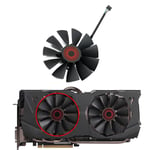 Ventilateur de refroidissement de carte vidéo,pour ASUS STRIX GTX 970 980 780 TI R9 380,FD10015H12S 0.55A 5Pin GTX980 980Ti - Type A Fan