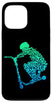 Coque pour iPhone 13 Pro Max Scooter Stunt Gift for Boys Kids Youth