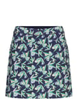 17" Performance Floral Pleated Skort Navy Ralph Lauren Golf