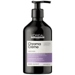 L'Oréal Chroma Crème shampoing violet neutralisant de reflets jaunes 500ml