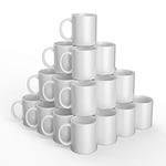 Cricut Blank Mugs | White | 355ml (12oz) | 36 x Infusible Ink Sublimation Mugs | for use Mug Press andCricut Infusible Ink, 2008943