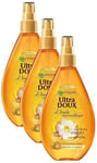 Garnier Ultra Doux Huile Merveilleuse aux Huiles d'Argan et Camélia tous type de cheveux - 150 ml (Lot de 3)