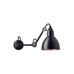 Lampe Gras by DCWéditions - Lampe Gras No204 - Svart med kopparinsida - Yöpöydän valaisimet - Bernard-Albin Gras - Musta