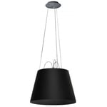 Artemide-Tolomeo Mega Ceiling Lamp, Black
