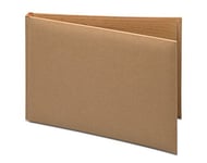 CLUB GREEN CRAFT BROWN GUEST BOOK IN PVC BOX 245X170, Card, 25 x 17.5 x 2 cm