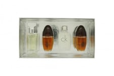 CALVIN KLEIN WOMEN MINIATURE GIFT SET 15ML ETERNITY EDP + 15ML CK ONE EDT + 2 X