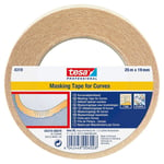 tesa 4319 Masking Tape for Curves, 19mm x 25m 