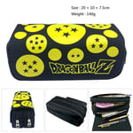 ANDD Portefeuilles homme Anime Dragon Ball schreibwaren leinwand Zip federmäppchen brieftasche