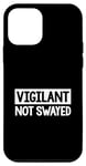 Coque pour iPhone 12 mini Un électeur conservateur vigilant et non influencé