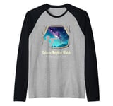 Amateur Astronomers and Telescope Enthusiasts Stargazers Raglan Baseball Tee