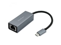 Qoltec Usb-C To Rj45 Ethernet Adapter | 1000Mbps | Aluminum Housing