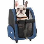 Ferplast Trolley trillebag og ryggsekk hund og katt 32x28x51cm