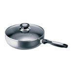 Sauteuse Pro Induc 28 cm avec couvercle en verre Beka