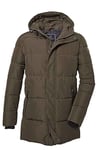 G.I.G.A. DX Homme Veste d'hiver à capuche/parka fonctionnelle aspect duvet GW 9 MN QLTD PRK, green anthracite, 3XL, 39832-000