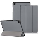 DINGGUAGUA Coque Samsung Galaxy Tab A9+ Plus 11 Pouces 2023 Cover (SM-X210/X215/X216) étui Mince Multi-Angles de étui Folio avec Fonction Veille/réveil Automatique Case,Gris