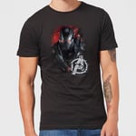 T-shirt Avengers Endgame War Machine Brushed - Homme - Noir - 4XL