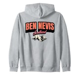 Ben Nevis Scotland s Heartbeat Ski Trip Zip Hoodie