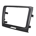 Svart 220 *130 * 210mm 2 Din Bil DVD Radio Omklädningsinstrumentpanel Fascia Ram För 2009 2010 2011 2012-2014 Skoda Superb