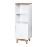 roba Étagère Debout 'Finn', Blanche, étagère en Bois pour Chambre de bébé/Enfant, Technologie Soft Close, mobilier pour bébé/Enfant