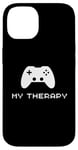 Coque pour iPhone 14 My Therapy Manette de jeu vidéo