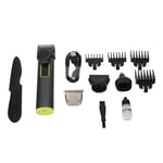 4 In 1 Electric Hair Beard Trimmer USB Rechargeable Adjustable IPX7 Waterpro TDM