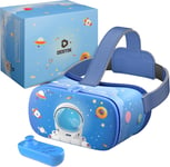 DESTEK VR Headset for Kids - Gift Box Educational & Game | Eye Protect Phone |