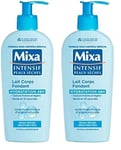 MIXA Intensif Peaux Sèches Lait corps fondant hydratation 48h, 1 Unité (Lot de 2)