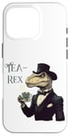 Coque pour iPhone 16 Pro Tea-Rex Meme Funny T Rex avec tasse