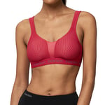 Triumph Women's Triaction Energy Lite N Ex Sports bra non-wired, Cerise, 42C