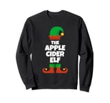 I'm The Apple Cider Elf Family Pajama Christmas Funny Sweatshirt