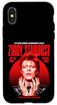 Coque pour iPhone X/XS David Bowie Ziggy Stardust Photo en couleur Sukita