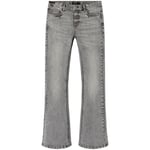 LMTD Nlftianna boot-cut jeans til barn, Light Grey Denim