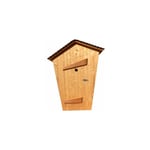 Drôle de Cabine, vestiaire piscine, cabane de jadin insolite en bois, cabine de plage, rangement des outils, abri pour wc secs 1m²: 0,98 x 1,00 x H