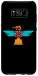 Coque pour Galaxy S8+ Thunderbird Tribal Art Native American Indian Indigenous