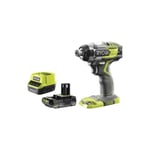 Visseuse à choc RYOBI - R18IDBL-0 - 18V One+ Brushless - Batterie 2.0Ah - Chargeur rapide