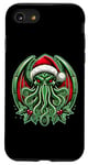 Coque pour iPhone SE (2020) / 7 / 8 Cthulhu Christmas Lovecraft et Miskatonic Necronomicon