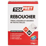 TOUPRET ENDUIT REBOUCHAGE POUDRE 1KG GSB