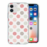 For Apple Iphone 11 Silicone Case Abstract Dots Pattern - S4825