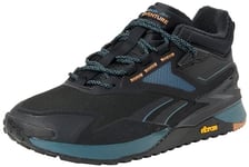 Reebok Unisex Nano X3 Adventure Winter Sneaker, Core Black/Hoops Blue F23/Court Brown F23-R, 4 UK