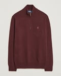 Polo Ralph Lauren Merino Half-Zip Sweater Aged Wine Heather