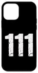iPhone 12 mini 111 Numerology Spiritual Personal Number 111 Angel Number Case