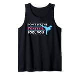 Funny Karate Girl Gift Don't Let The Ponytail Fool You Tank Top