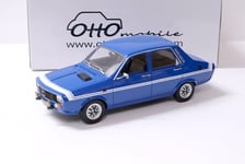 1:18 OTTO mobile OT919 Renault 12 Gordini Bleu/Blanc Rayures 1970